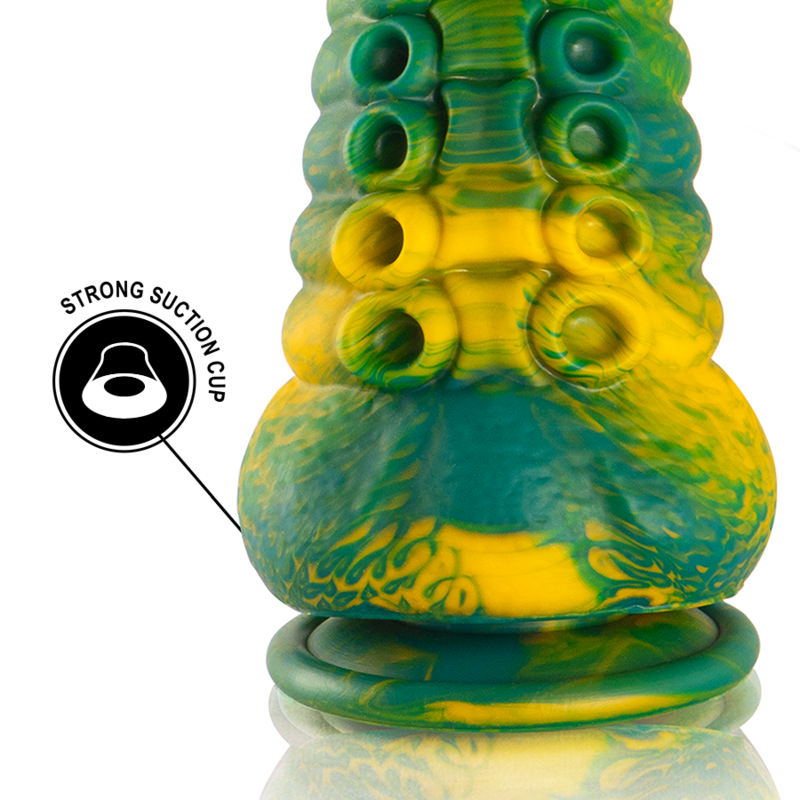 EPIC - CETUS GRÜNER TENTAKEL-DILDO, GROSSE GRÖSSE – Bild 9