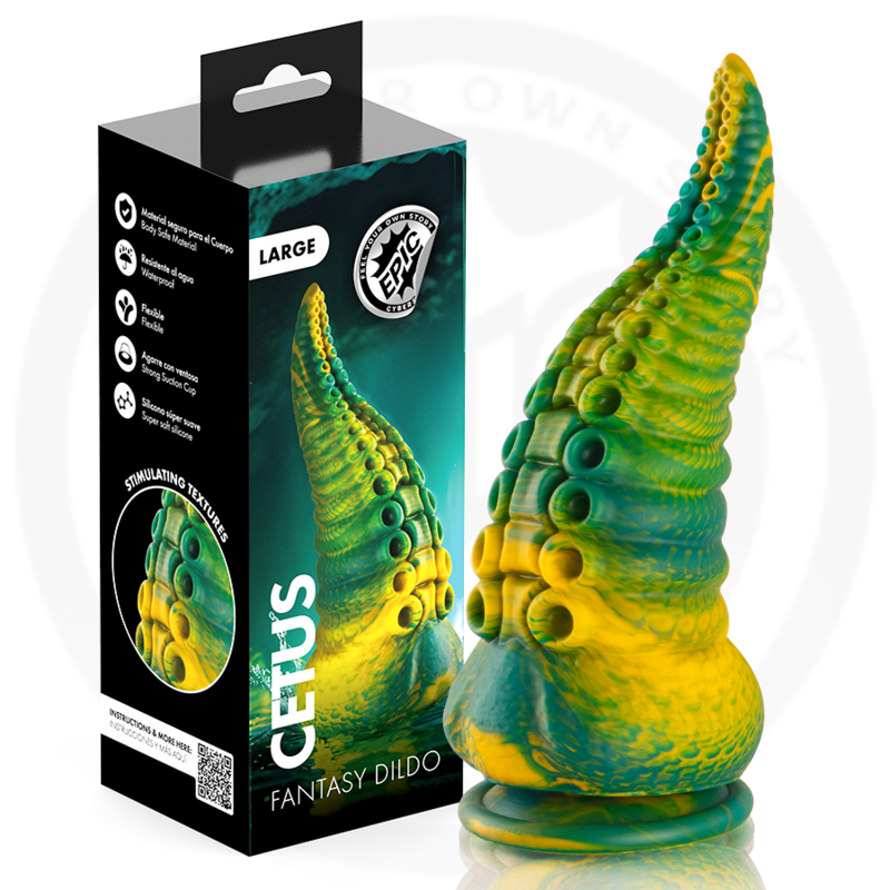 EPIC - CETUS GRÜNER TENTAKEL-DILDO, GROSSE GRÖSSE