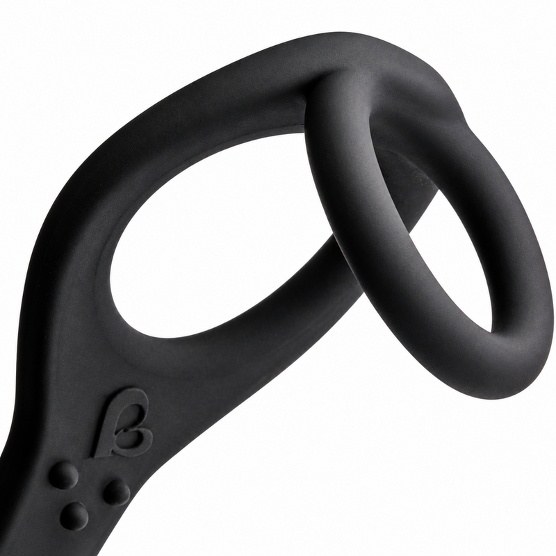 ROCKS-OFF - RO-ZEN PROSTATA-VIBRATOR MIT DOPPELRING, 7 GESCHWINDIGKEITEN, ONYXSCHWARZ – Bild 4