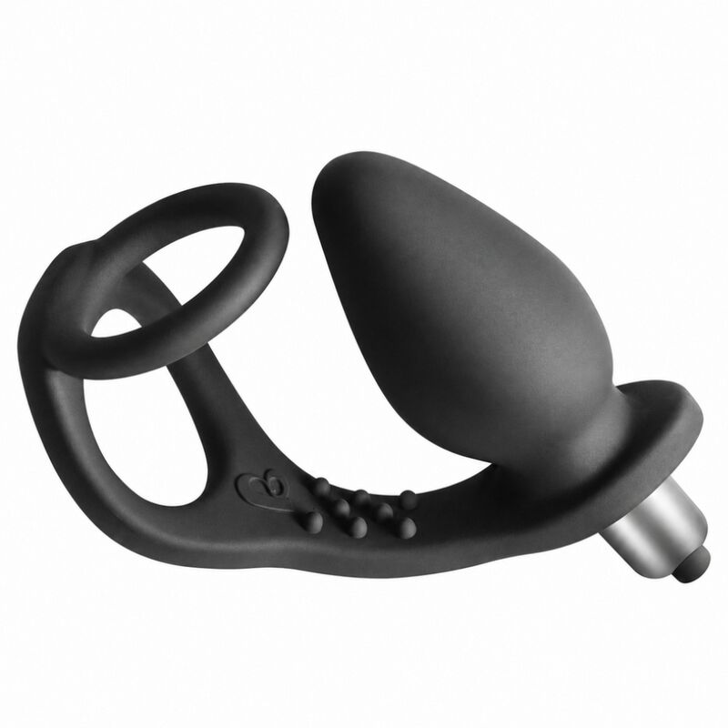 ROCKS-OFF - RO-ZEN PROSTATA-VIBRATOR MIT DOPPELRING, 7 GESCHWINDIGKEITEN, ONYXSCHWARZ – Bild 3