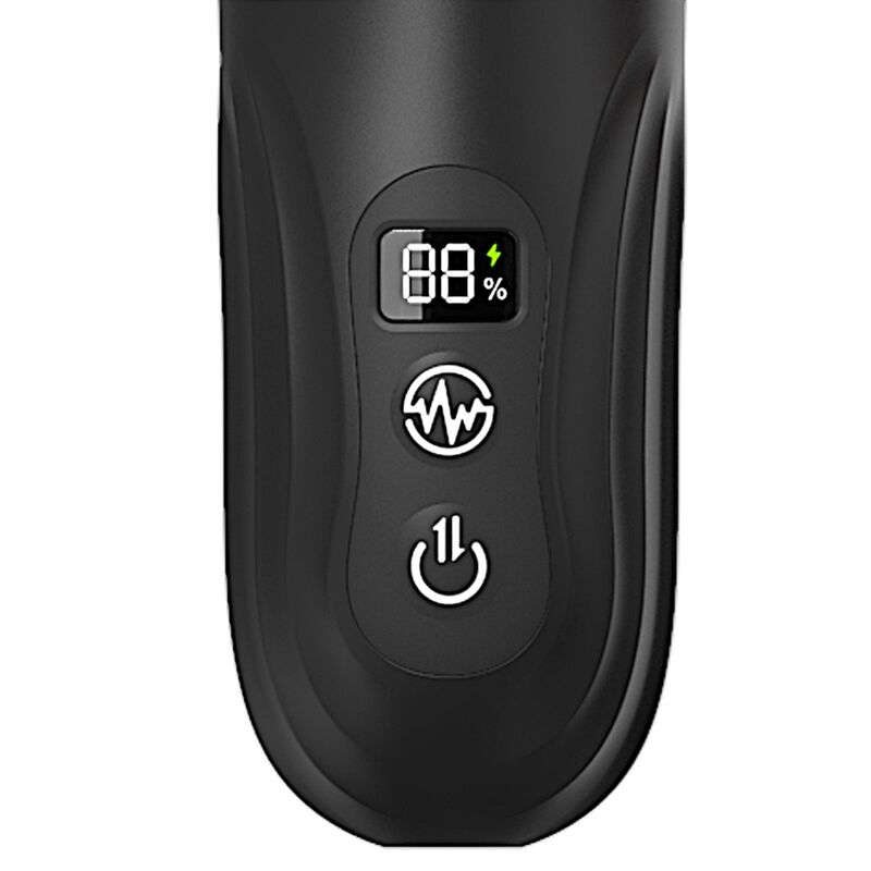 HIDDEN DESIRE - REALISTISCHER VIBRATOR INFERNO MIT STOSS- UND OSZILLATIONSBEWEGUNG, 28 CM, FERNBEDIENUNG, HAUTTON – Bild 6