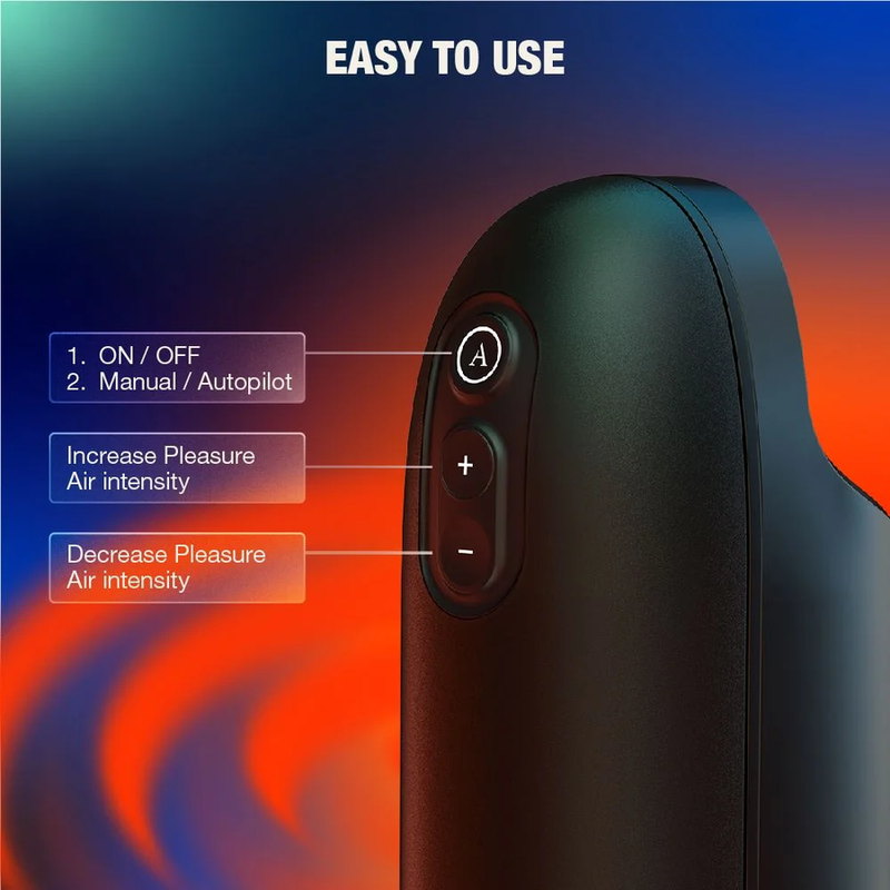 ARCWAVE - ION 2 MÄNNLICHER STROKER MIT PULSIERENDER LUFTWELLENSTIMULATION SCHWARZ – Bild 5