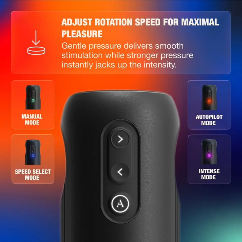 ARCWAVE - ORBIT 360° DREHBARER MÄNNLICHER MASTURBATOR MIT APP-STEUERUNG SCHWARZ – Bild 4