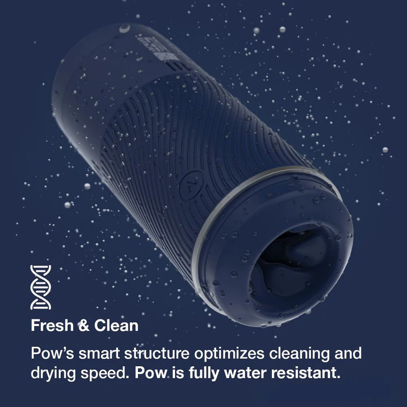 ARCWAVE - POW MANUELLER STROKER MIT SAUGKONTROLLE BLAU – Bild 7