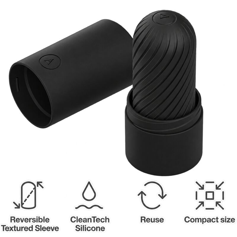 ARCWAVE - GHOST WENDBARER SILIKON-STROKER SCHWARZ – Bild 3