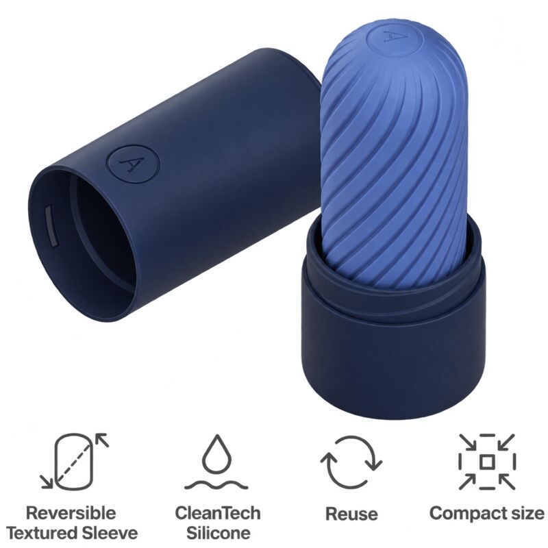 ARCWAVE - GHOST WENDBARER SILIKON-STROKER BLAU – Bild 2