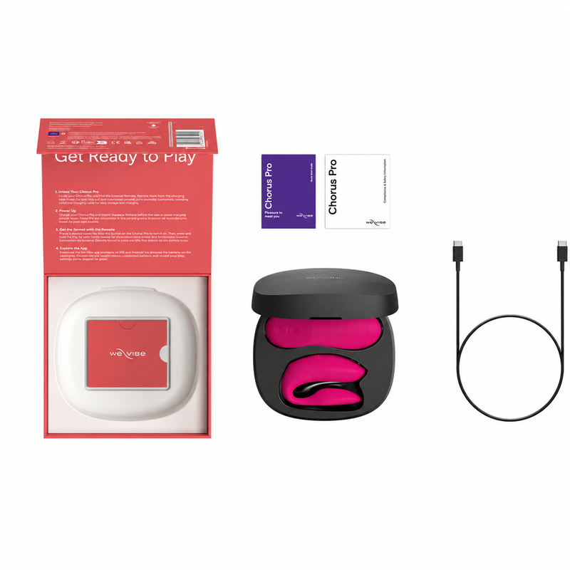 WE-VIBE - CHORUS PRO PREMIUM PAARVIBRATOR ELEKTRISCH PINK – Bild 3