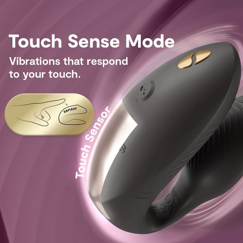WE-VIBE - CHORUS PRO PREMIUM PAARVIBRATOR SATIN SCHWARZ – Bild 5