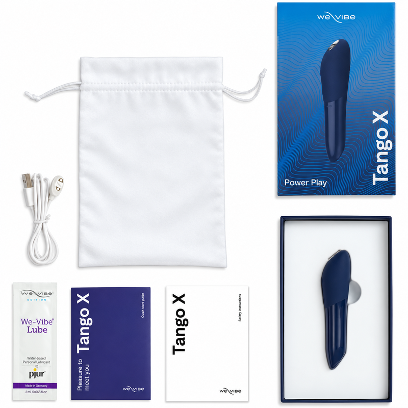 WE-VIBE - TANGO X WIEDERAUFLADBARER BULLET-VIBRATOR, MITTERNACHTSBLAU – Bild 4