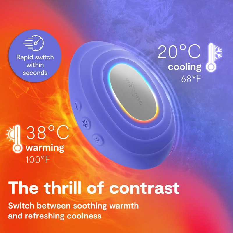 WE-VIBE - TEMPERATURHEIZ- UND -KÜHLVIBRATOR LAVENDELBLAU – Bild 4