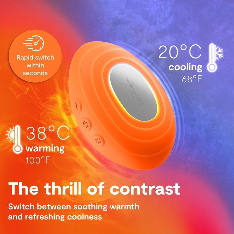 WE-VIBE - TEMPERATURHEIZ- UND -KÜHLVIBRATOR MANDARINE – Bild 5