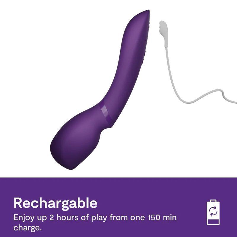 WE-VIBE - WAND 2 WIEDERAUFLADBARER KÖRPERMASSAGEGERÄT LILA – Bild 8