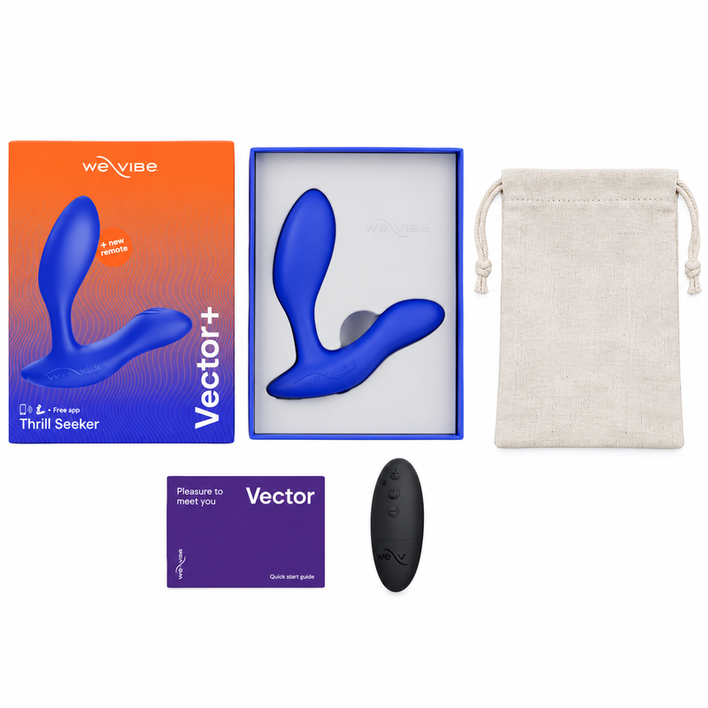 WE-VIBE - VECTOR+ DOPPELSTIMULATIONS-PROSTATAMASSAGEGERÄT KÖNIGSBLAU – Bild 8