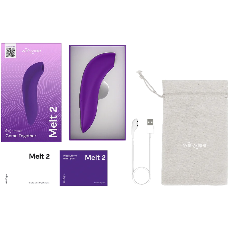 WE-VIBE - MELT 2 AIR-PULSE KLITORISSTIMULATOR LILA – Bild 8