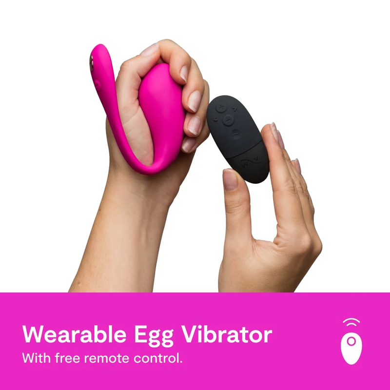 WE-VIBE - JIVE 2 TRAGBARER EIER-VIBRATOR, ELEKTRISCH, PINK – Bild 11