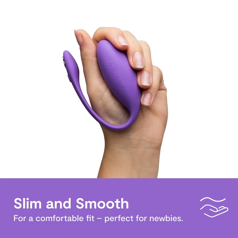 WE-VIBE - JIVE LITE APP-STEUERBARER TRAGBARER EIERVIBRATOR LILA – Bild 4