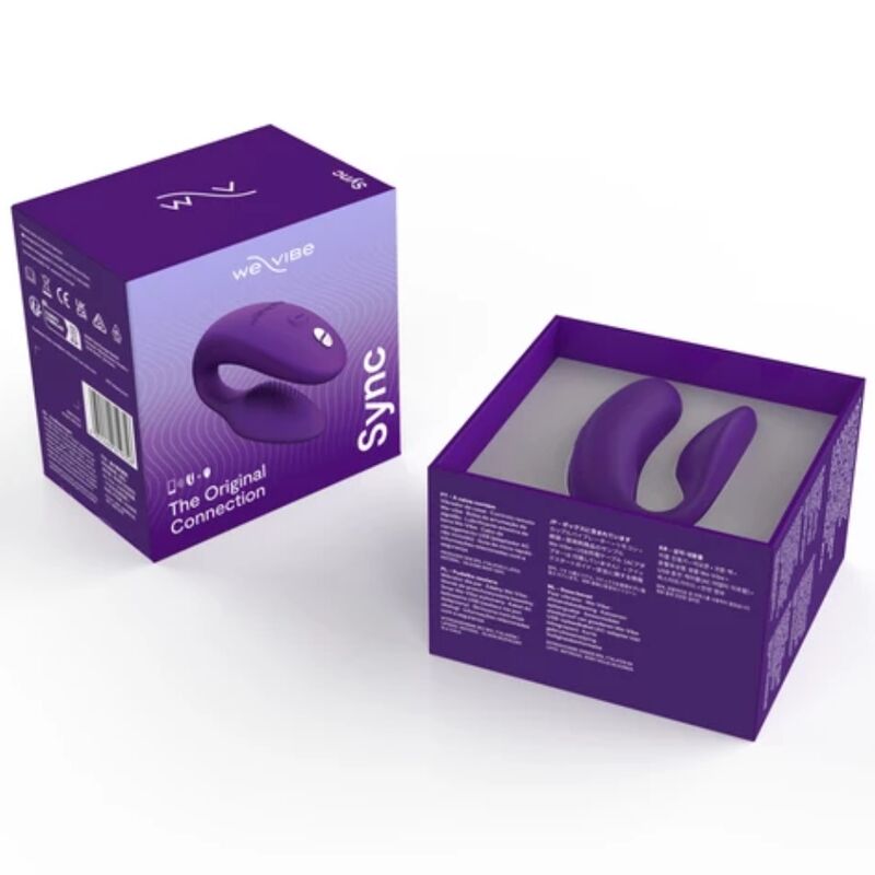 WE-VIBE - SYNC 2 VERSTELLBARER PAARVIBRATOR LILA – Bild 2